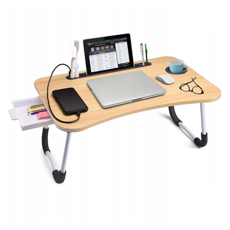 SKŁADANY STOLIK POD LAPTOPA DO ŁÓŻKA PODSTAWKA SKŁADANY STOLIK POD LAPTOPA DO ŁÓŻKA PODSTAWKA