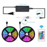 TAŚMA LED 5050 RGB 5M BLUETOOTH WIFI APLIKACJA APP