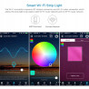 TAŚMA LED 5050 RGB 5M BLUETOOTH WIFI APLIKACJA APP