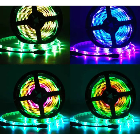 TAŚMA LED 5050 RGB 5M BLUETOOTH WIFI APLIKACJA APP