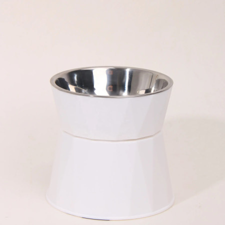 MISKA DLA PSA KOTA METALOWA NA STOJAKU FIOLETOWA GLAMOUR 0,4l 400ml
