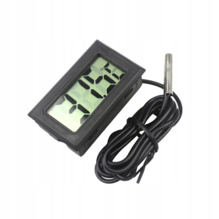 TERMOMETR ELEKTRONICZNY CYFROWY Z SONDĄ PRECYZYJNY