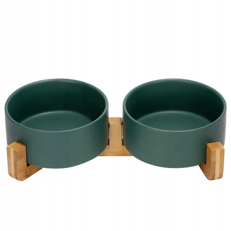 MISKA DLA PSA KOTA PODWÓJNA CERAMICZNA 2 x 400ml
