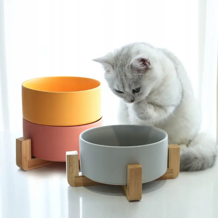 MISKA DLA PSA KOTA PODWÓJNA CERAMICZNA 2 x 400ml