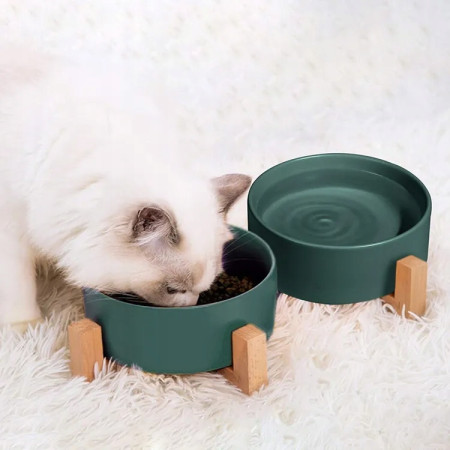 MISKA DLA PSA KOTA PODWÓJNA CERAMICZNA 2 x 400ml