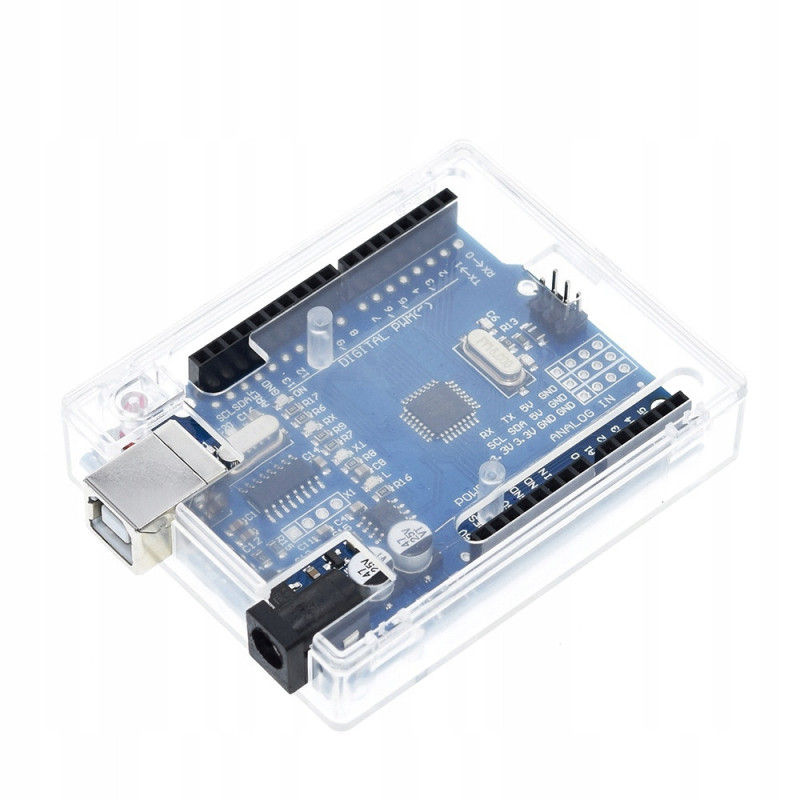 Obudowa Arduino Uno R3 Akrylowa PrzeŹroczysta 1023