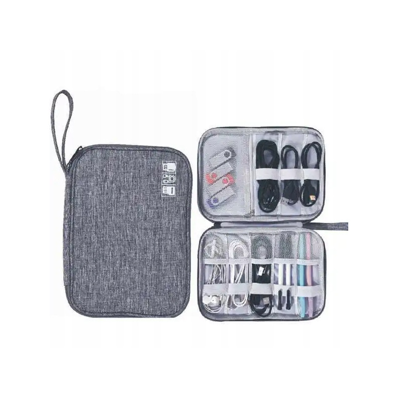 ORGANIZER NA KABLE ŁADOWARKI PODRÓŻNY TORBA ETUI ORGANIZER NA KABLE ŁADOWARKI PODRÓŻNY TORBA ETUI